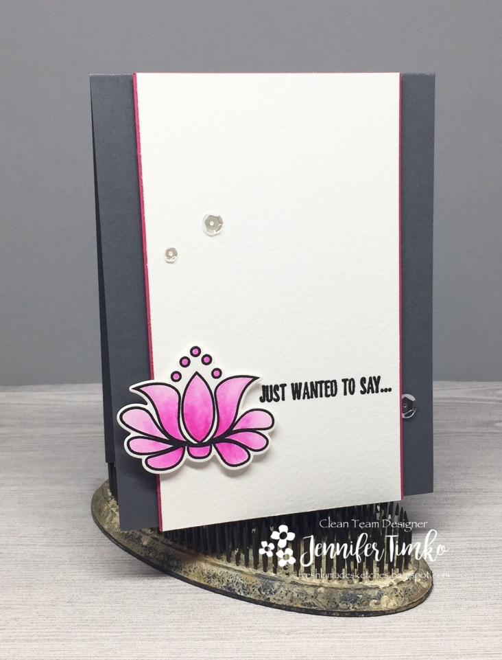 FMS276 by Jen Timko | Mon Ami Stamp Set by Cas-ual Fridays Stamps, Zig Clean Color Markers