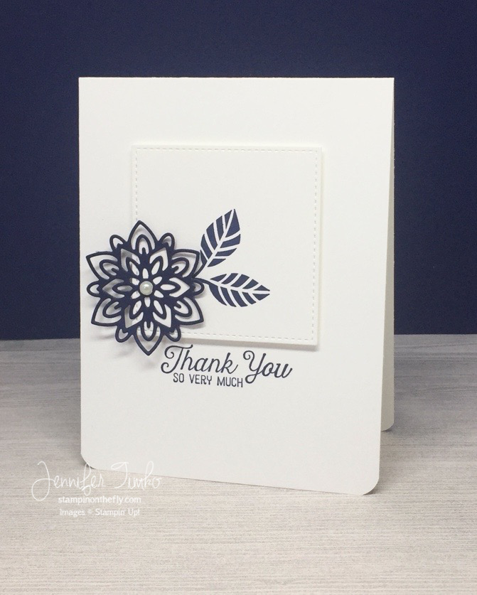 FF Mar Flourish Basic by Jen Timko | Flourishing Phrases and Flourish Thinlits by Stampin' Up