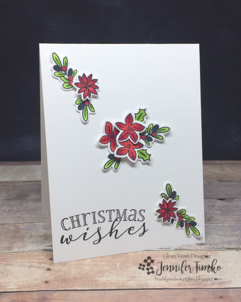FMS298 by Jen Timko | Be Merry Stamp Set and Dies by WPlus9, Copic Coloring