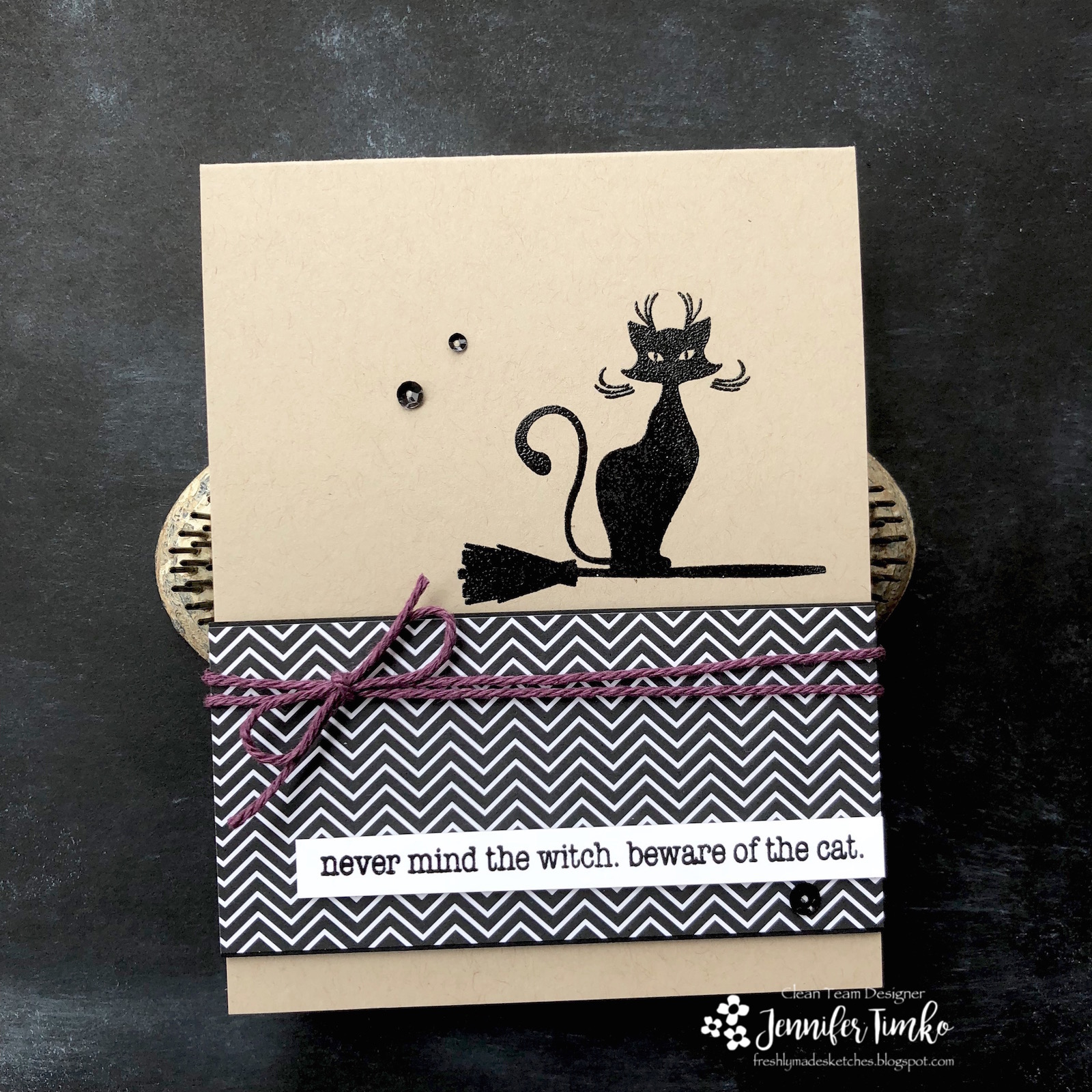 FMS352 by Jen Timko | Wicked Together Stamp Set by Picket Fence Designs